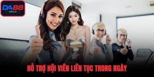 Hỗ trợ hội viên liên tục trong ngày
